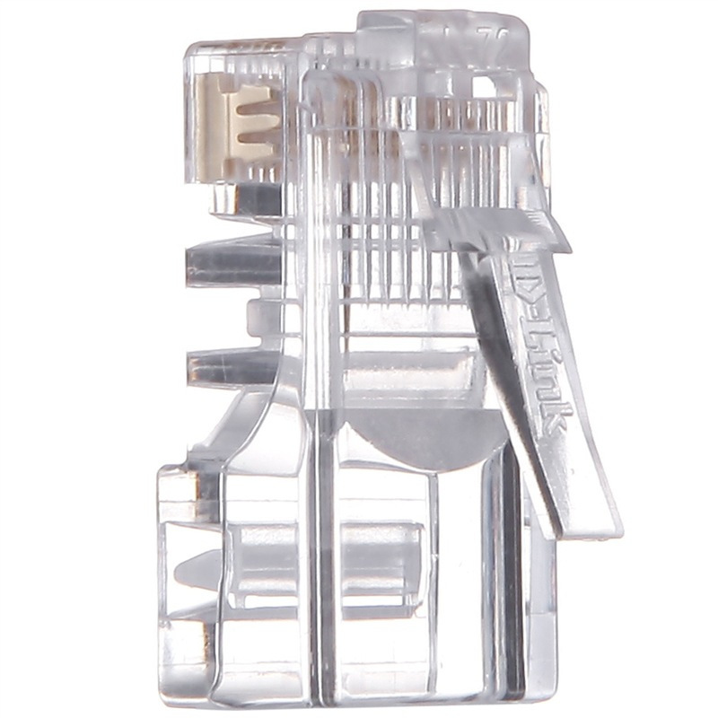 友讯(D-Link)六类工程级 RJ45水晶头100只/盒 千兆 原装