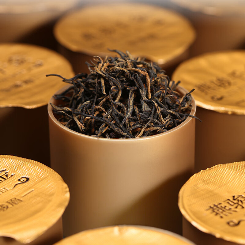 润虎茶叶礼盒满堂鸿运金骏眉小罐红茶叶160g