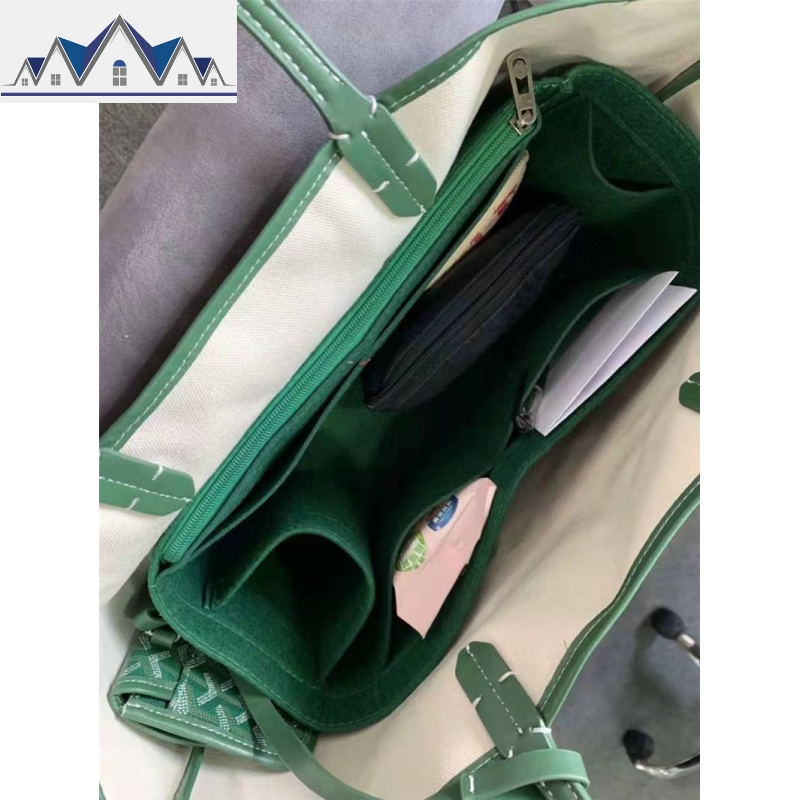 戈雅goyard大号中号 mini内胆包妈咪包狗牙收纳neverfull铂金内胆 三维工匠收纳包高清大图
