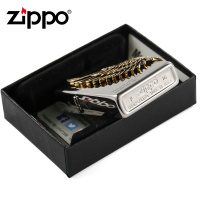 芝宝 zippo打火机正版黑冰爱之翼正品贴章翅膀爱情防风男