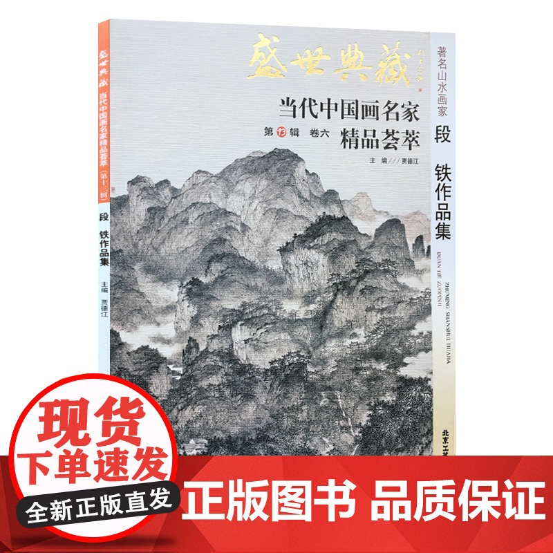 [5件8折]山水画 段铁作品集 盛世典藏系列 正版 贾德江当代中国画名家 精品荟萃 第13辑 卷六 艺术绘画书籍 北京工高清大图