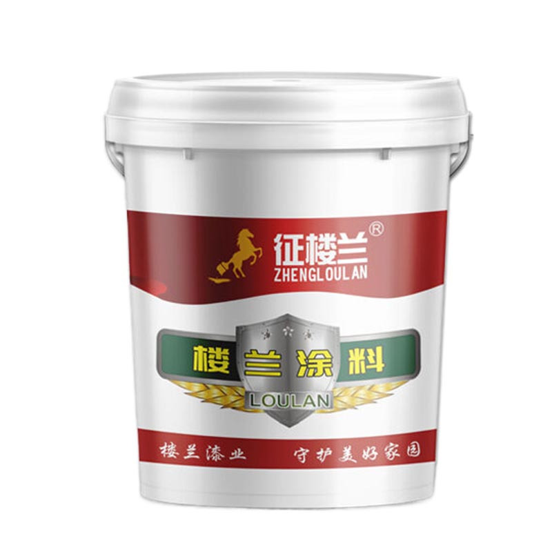 征楼兰 外墙真石漆外墙漆面漆外墙防水仿石材涂料25kg/桶 肝红色NG8026