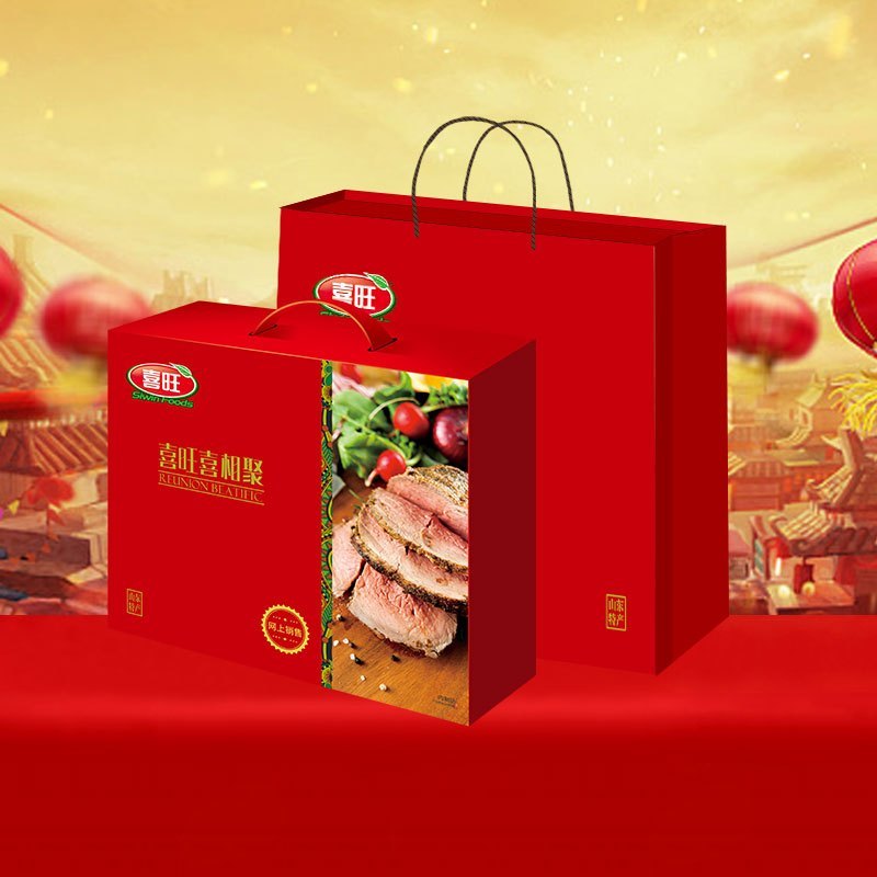 喜旺(Siwin Foods) 喜相聚 肉食熟食 2440g/盒 单盒装