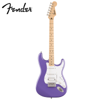 FENDER芬达电吉他音速sonic ST型单单单月桂木指板带摇把初学入门电吉他 紫罗兰