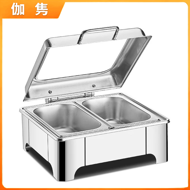 伽隽 布菲炉保温炉 双格6L 个高清大图