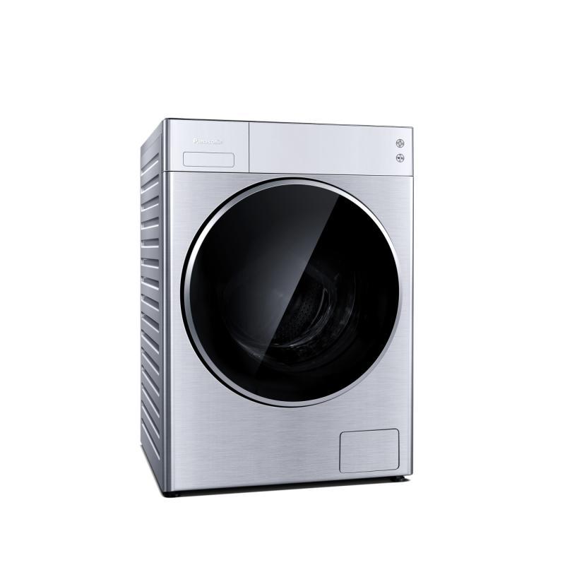 松下(Panasonic)XQG100-L16R 10公斤大容量变频滚筒洗衣机 带光动银/泡沫净洗涤 大视窗