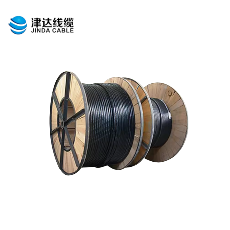 津达 铜芯铠装电力电缆YJV224*120+1*70MM 0.6/1kv高清大图