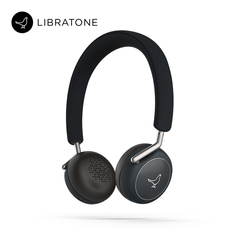 Libratone(小鸟音响)Q ADAPT 可调节降噪/无线耳机/头戴式耳机/蓝牙耳机 小鸟耳机 雅黑色