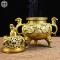 美帮汇香薰炉摆件天狗带盖铜工艺香炉家居佛堂薰香用品乔迁礼品