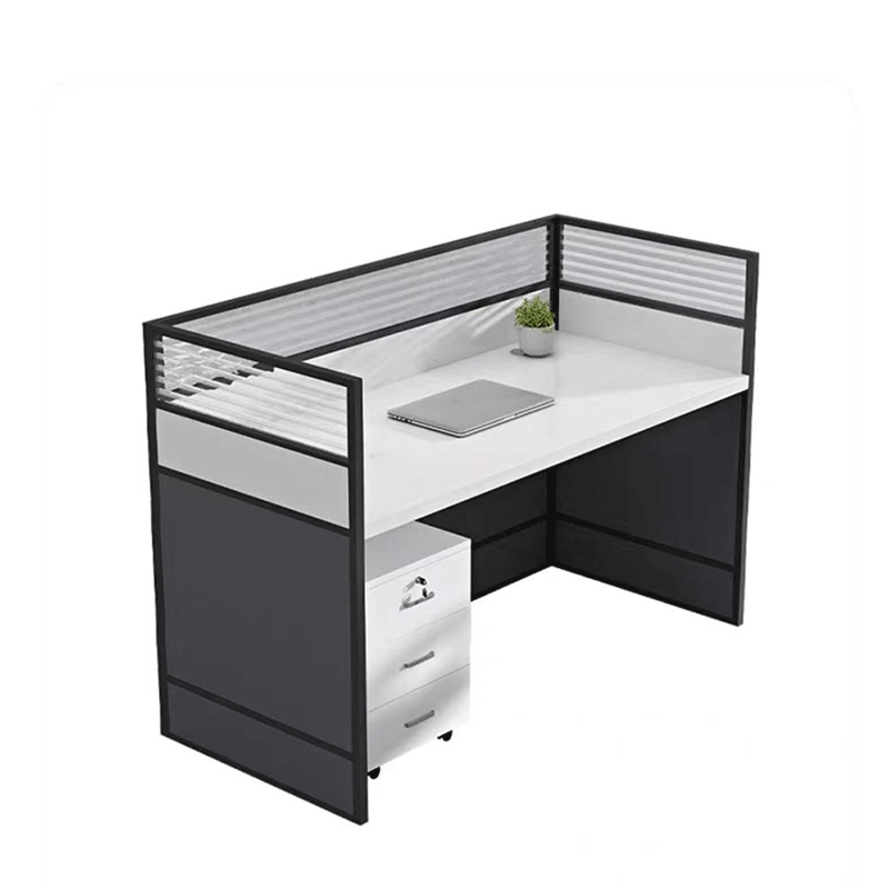 鑫睿辉 屏风办公桌 单人位(含移动柜)张高清大图