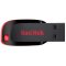 闪迪(SanDisk)酷刃(CZ50)128GB 便携迷你商务加密优盘USB2.0 U盘 红色
