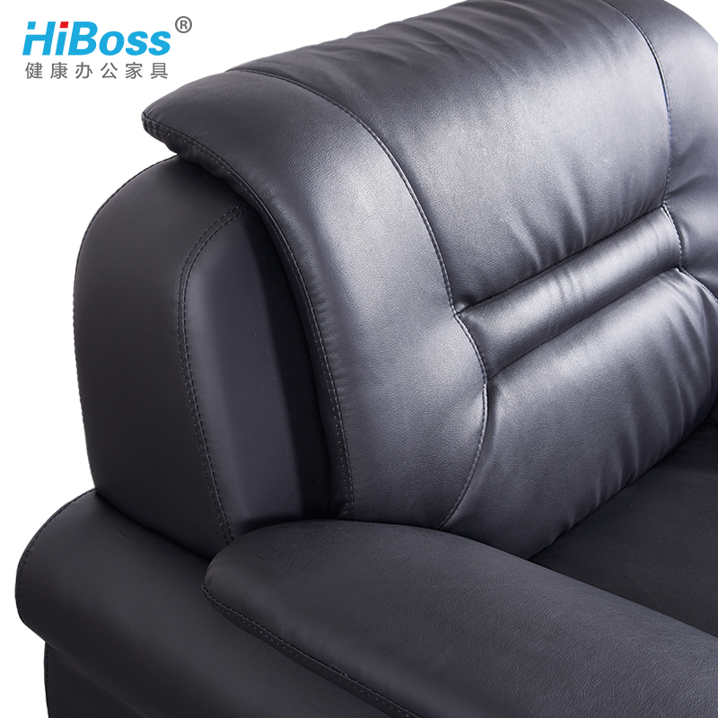 HiBoss办公沙发接待沙发办公家具会客发接待沙发简约商务沙单
