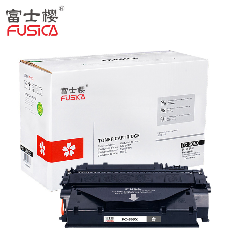 富士樱 CE505X 大容量硒鼓专业版 505A适用惠普P2055 P2055N P2055D/DN P2055X高清大图
