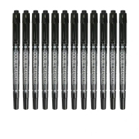 晨光双头记号笔MG2130黑MG2130A