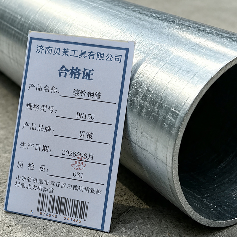 贝策 镀锌钢管DN150 米高清大图