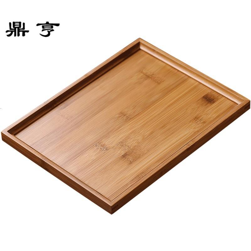 鼎亨 竹子茶盘家用简约 茶海家用托盘茶盘 茶台竹茶海竹制茶盘