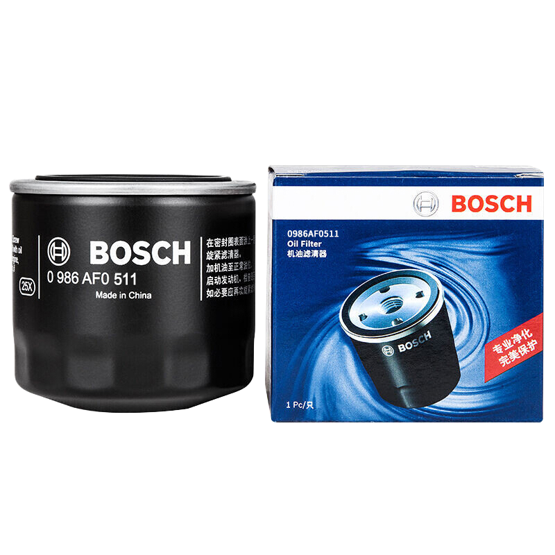 博世(BOSCH)机油格滤清器机油滤芯0986AF0511(福睿斯/CS35/悦翔/逸动 1.5/1.6)