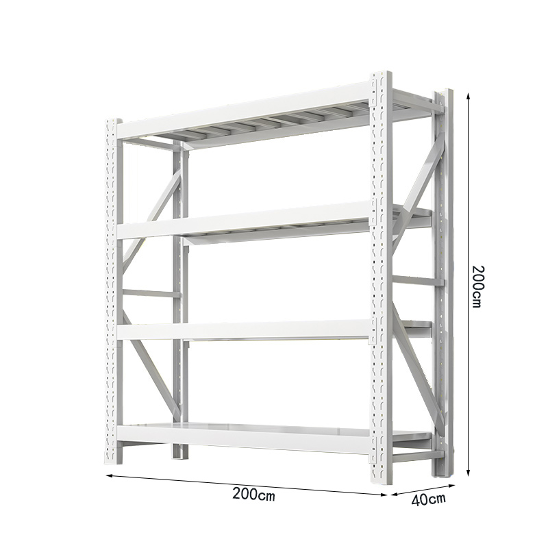 攸形货品架200*40*200cm(330kg)组高清大图