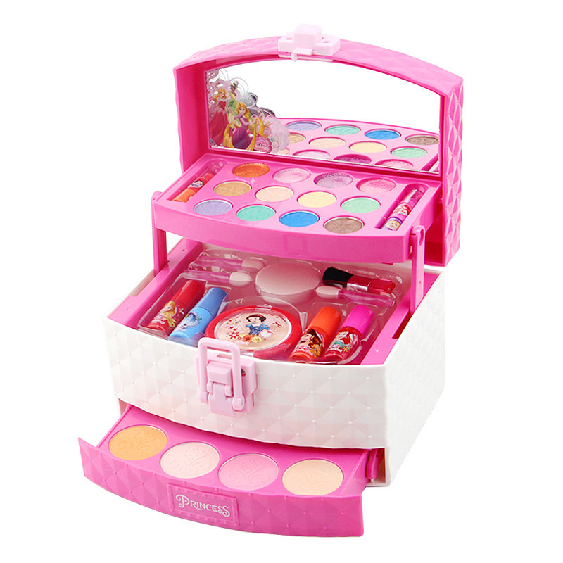 冰雪奇缘2化妆盒送化妆刷 指甲油