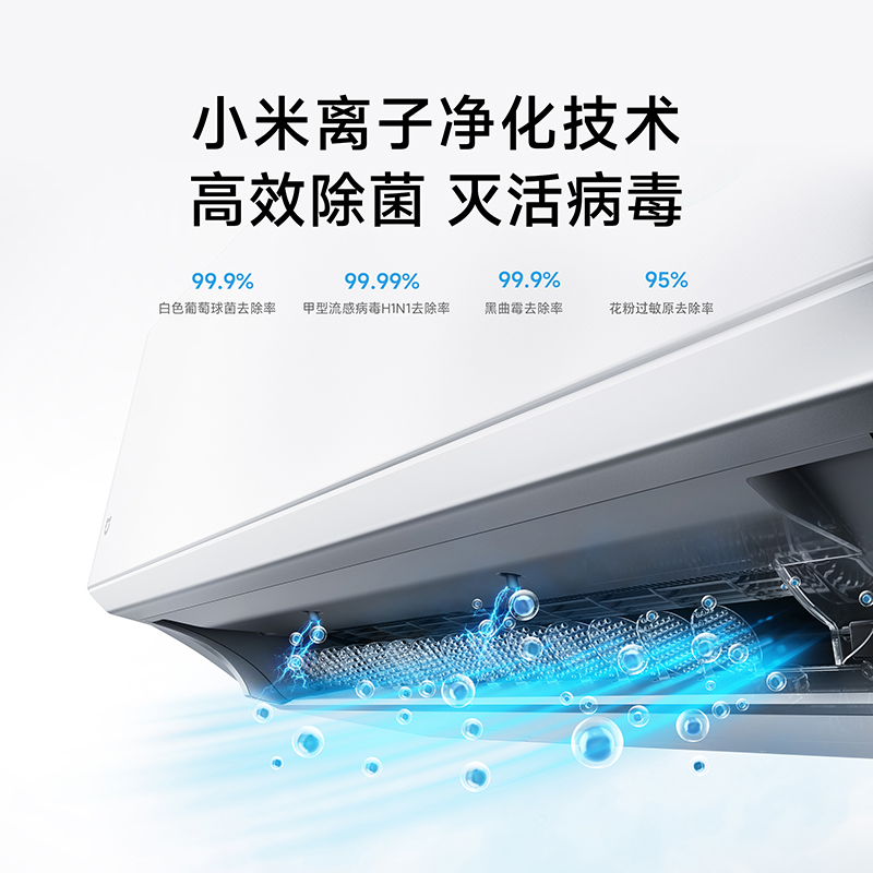 米家小米空调35GW-NA20/M1A1(W) 1.5匹健康风pro超一级能效变频冷暖空调挂机[2025新款]高清大图