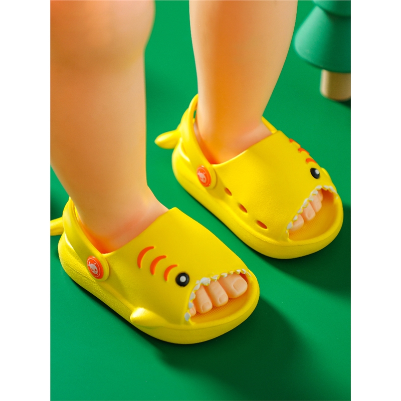 儿童拖鞋夏男童女童宝宝室内家用智扣浴室洗澡可爱小孩公主凉拖鞋