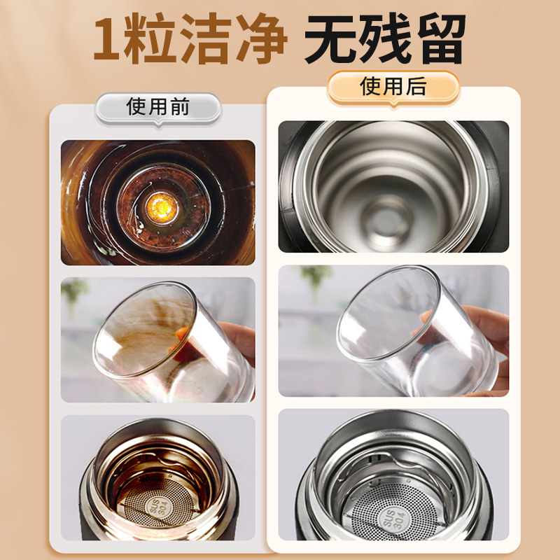 兴洽茶垢清洁剂一盒装高清大图