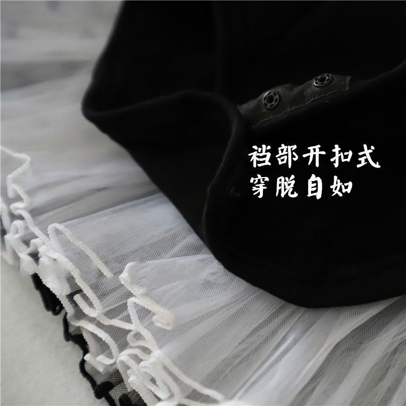儿童舞蹈服装练功服夏短袖女童芭蕾舞裙六一幼儿园舞蹈演出服女孩