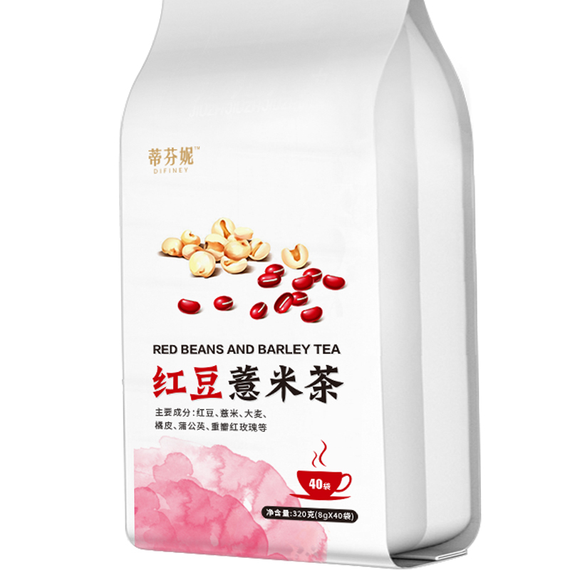 蒂芬妮红豆薏米茶320g芡实茶赤小豆薏仁苦茶叶非水果花茶组合