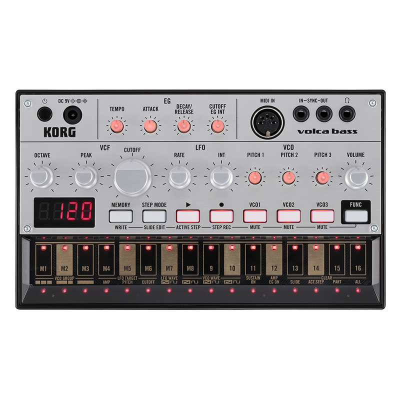 KORG VOLCA BEATS BASS KEYS SAMPLE FM KICK 便携触摸模拟合成器 乐器配件