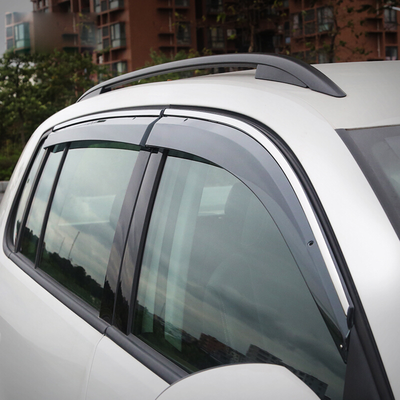 福特经典福克斯三厢专用车窗雨眉晴雨挡汽车装饰亮条改装遮雨帘遮雨挡