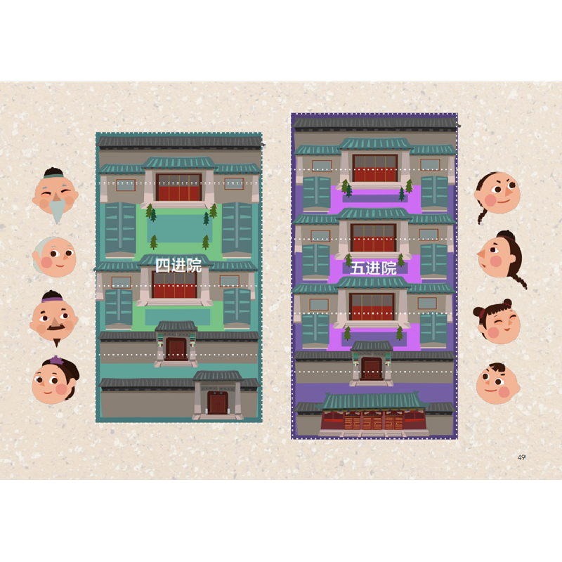 正版新书]小姥爷给孩子说北京 四合院韩世平9787200163551高清大图
