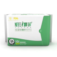 娜菲红豆杉精萃配方棉面日用卫生巾 245mm*10片