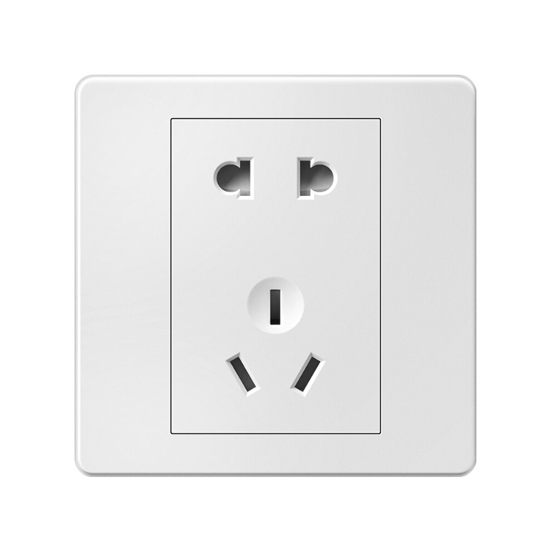 公牛(bull)五孔插座10A250V86×86防脱