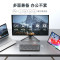 惠普(hp) K231键盘 蓝牙键盘 无线蓝牙双模可充电键盘 便携 超薄键盘 深灰色