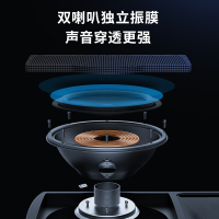 索爱户外广场舞音响跳舞大音量家用蓝牙音箱便携移动户外式户外室外演出手提抖音同款门店促销拉杆播放器SA-F11【双咪版】