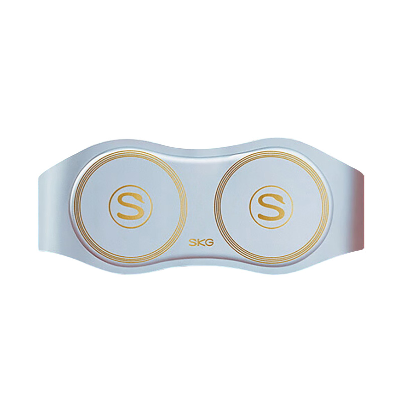 skg腰部按摩器智能揉捏暖腰腹部神器无线热敷护腰带按摩仪W7