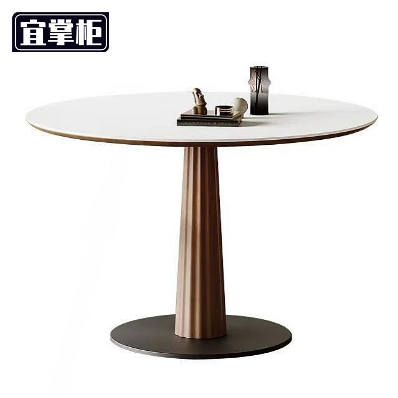 宜掌柜 圆形餐桌 0.8米 张高清大图