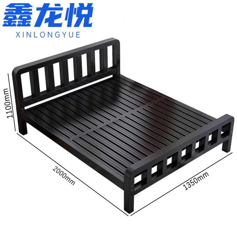 鑫龙悦宿舍床135*200cm张高清大图