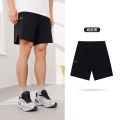 361°短裤男夏季新款宽松透气运动裤健身短裤跑步速干裤运动裤男裤 3XL 超级黑