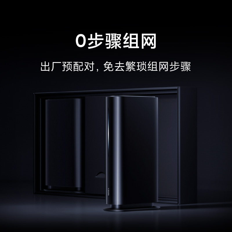 Xiaomi HomeWiFi 三频Mesh路由器(两台装)小米WiFi6千兆端口家用别墅级信号覆盖高清大图