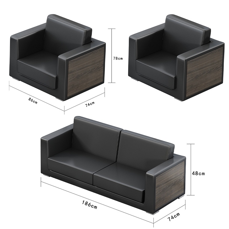 豫龙都商务沙发3+1+1套高清大图