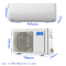 新飞1.5匹冷暖变频 KFR-35GW/HFCT1-XB1一级能效 强力制冷除湿 卧室挂机空调,包基础安装