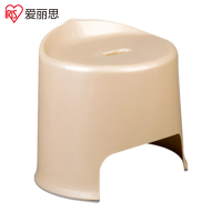 爱丽思IRIS 浴室防滑浴凳阳台小板凳 加厚加固塑料凳 BI-300AG 米色