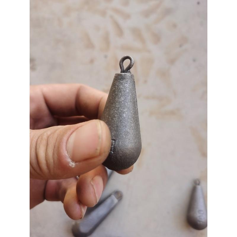 1500克六棱铁坠1个铁坠铁坨钓鱼坠海钓远投钓鱼海钓渔具海竿钓鱼坠子