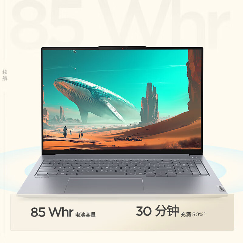 ThinkPad ThinkBook 16+ 01CD 16英寸标压便携轻薄笔记本电脑 定制(锐龙R7-H255 24G内存 2T固态 2.5K)高清大图