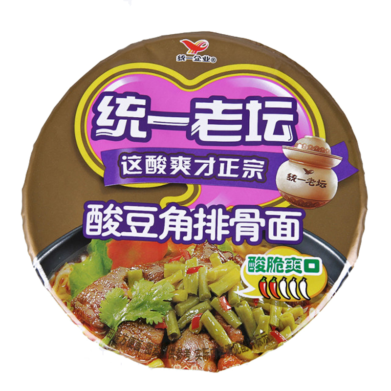 统一来一桶桶面,多口味,整箱方便面