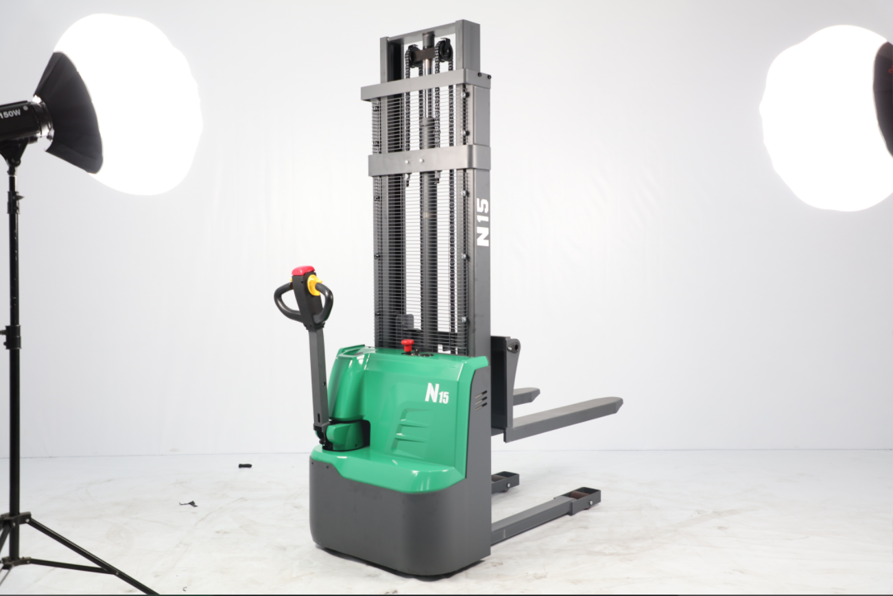 步行式电动堆垛车-西林叉车高清大图