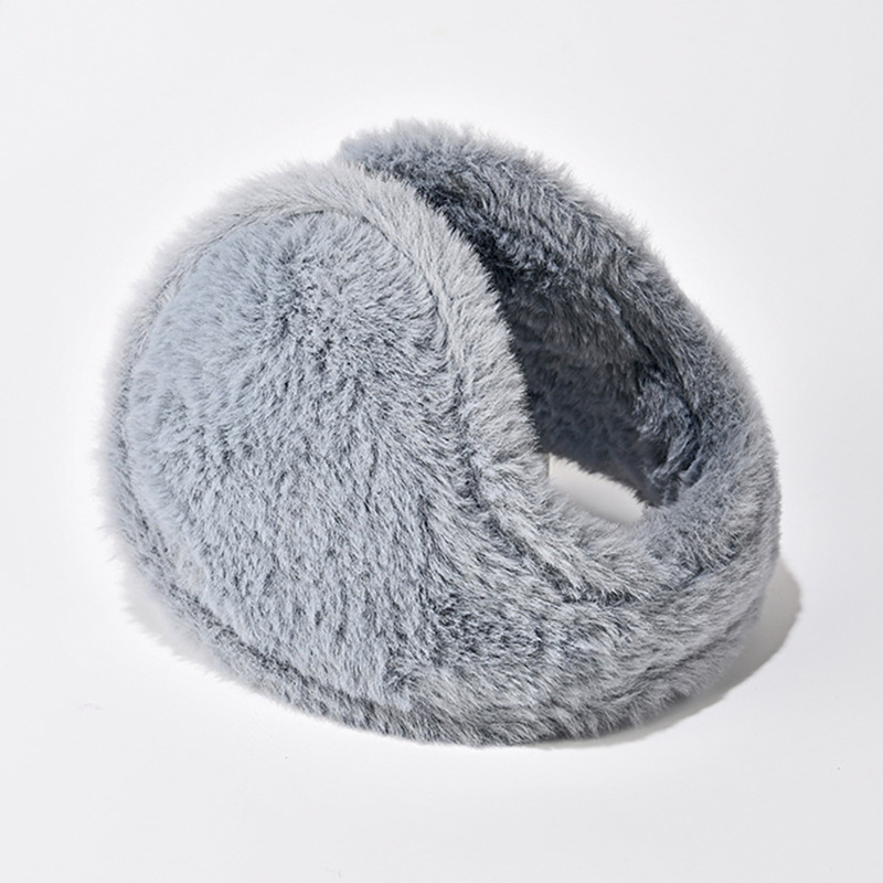 耳罩冬季男护耳朵套护耳罩冬天男士保暖成人护耳套耳包耳暖耳捂子3759w 兔绒灰色