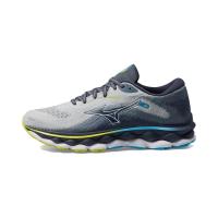 MIZUNO 美津浓 Wave Sky 7 男士运动慢跑鞋圆头透气缓震越野跑鞋新款运动鞋