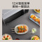 美的(Midea)小型家用20升微波炉 微波炉烤箱一体机 光波加热 钻石背板(M1-L201B)